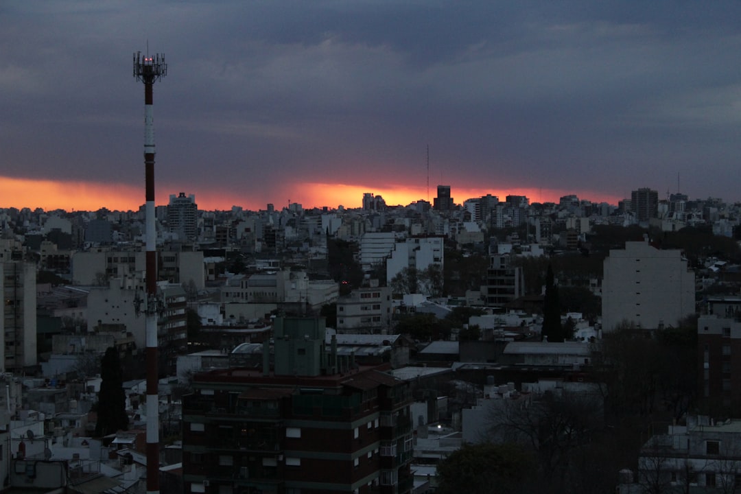 Atardecer en la ciudad